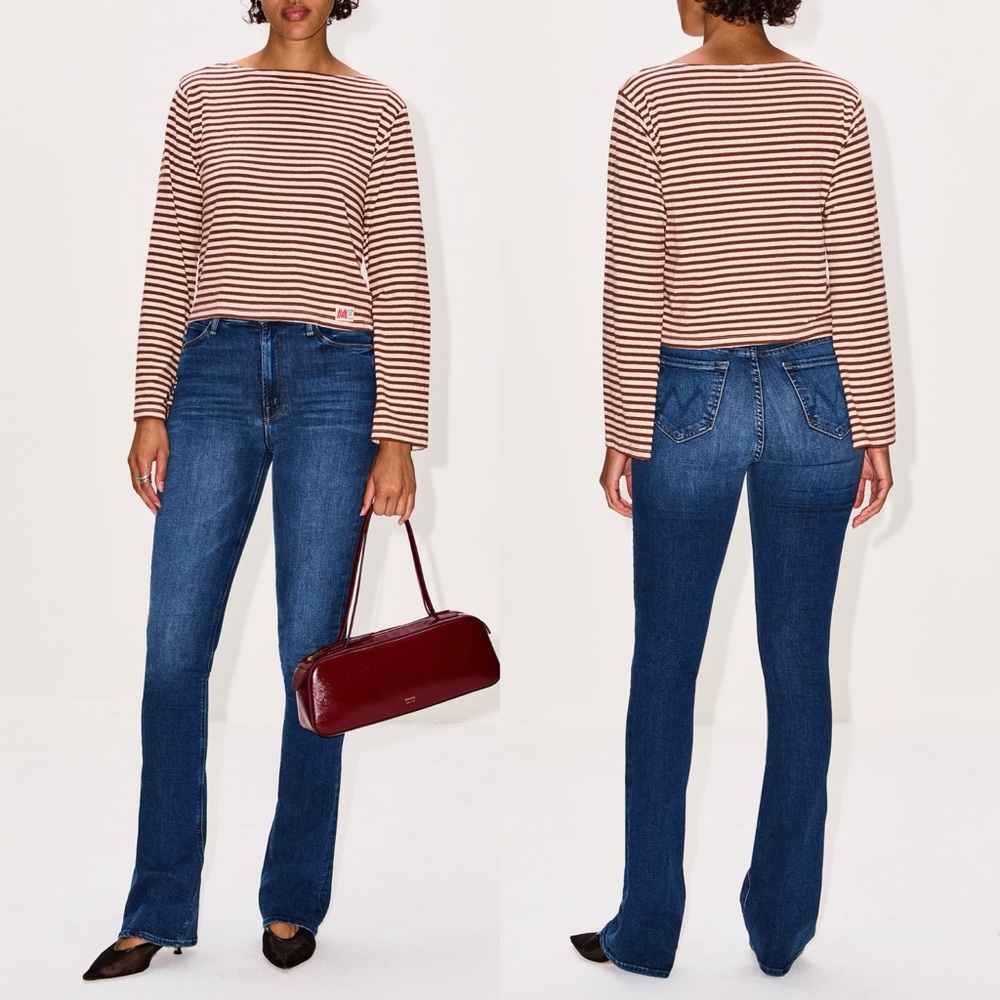⭐️ MOTHER High Waisted Runaway Jeans in
Start Your Engines 30 - Picture 2 of 15